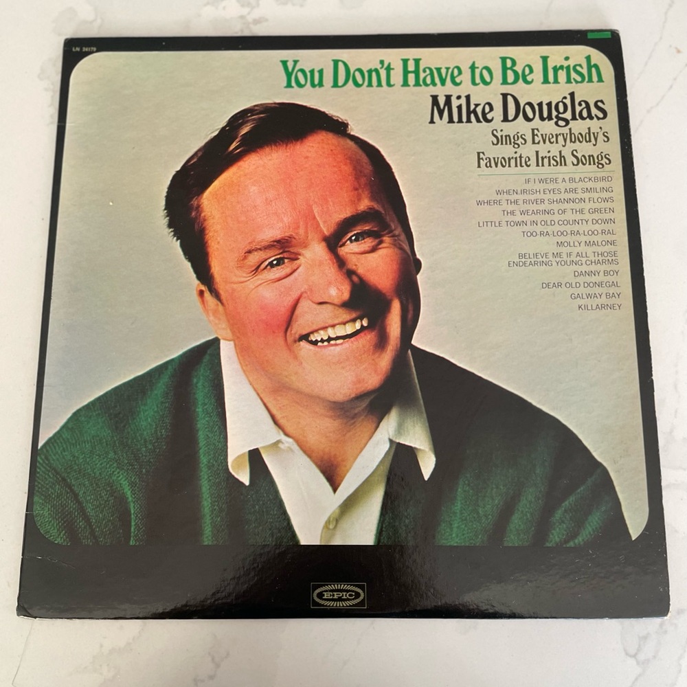 Vintage Mike Douglas Irish Folk Songs